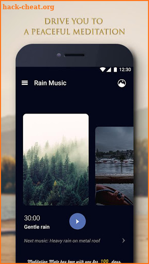 Rain music - Sleep & Relax screenshot