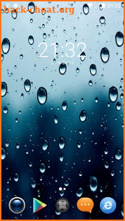 Rain on the glass - Droplets screenshot