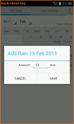 Rain Recorder screenshot