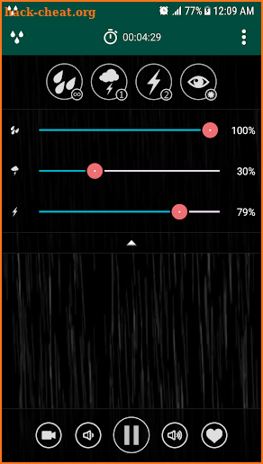 Rain Sounds - Sleep Relax screenshot