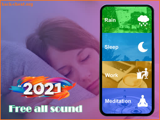 Rain Sounds - White Noise - Free All Sounds screenshot