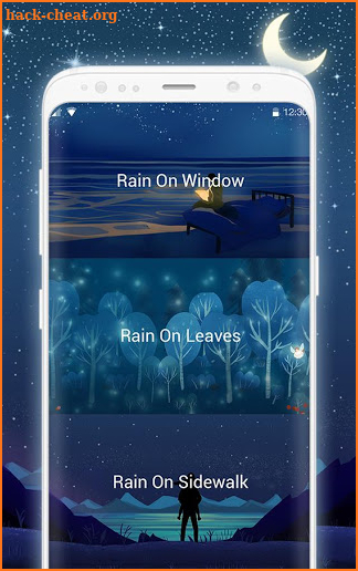 Rain Sounds:Sleeping & Relaxing Music screenshot