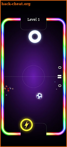 Rainbow Air Hockey screenshot