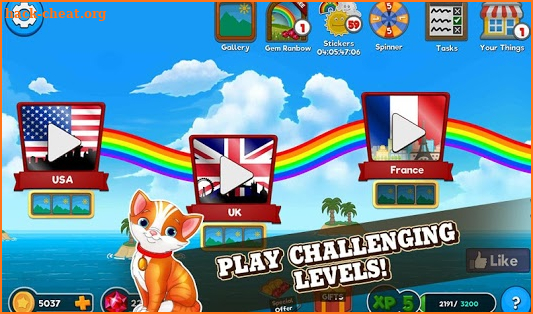 Rainbow Bingo Adventure screenshot