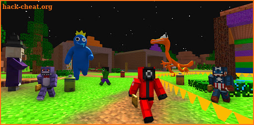 Rainbow Craftsman Survivor 3D screenshot