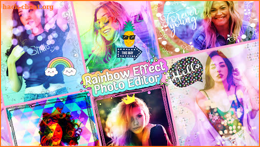 Rainbow Effect Photo Editor screenshot