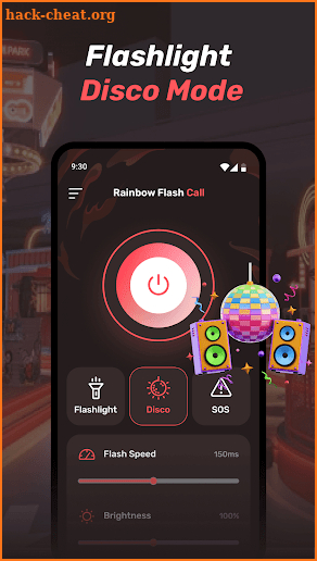 Rainbow Flash Call screenshot