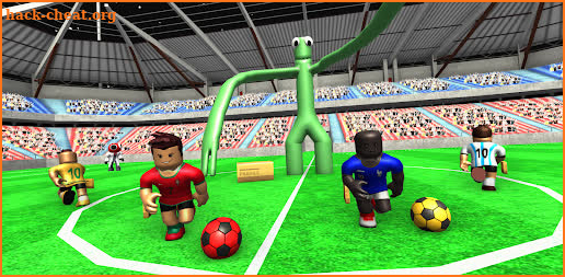 Rainbow Football Friends 3D screenshot