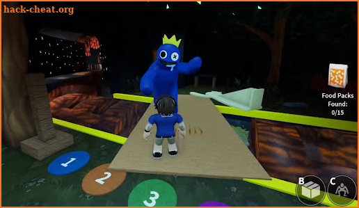 Rainbow Friends Blue Monster screenshot