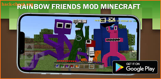Rainbow Friends for Minecraft screenshot
