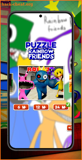 Rainbow Friends Game Puzzle screenshot
