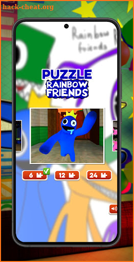 Rainbow Friends Game Puzzle screenshot