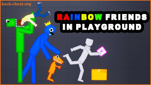 Rainbow Friends In Playground screenshot