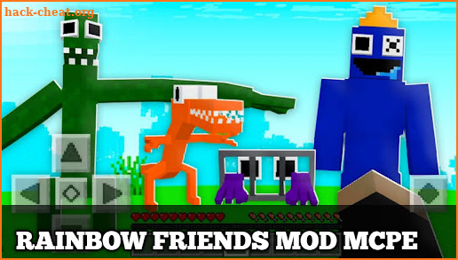 Rainbow Friends mod for MCPE screenshot