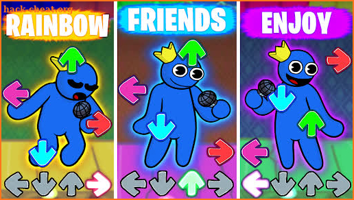 Rainbow Friends VS FNF Mod screenshot