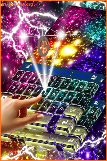 Rainbow Glitter Keyboard For Huawei screenshot