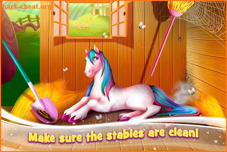 Rainbow Horse Caring 🐴 Pony Dress Up Beauty Salon screenshot