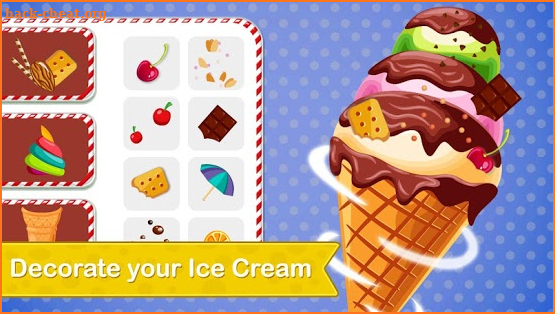 Rainbow Ice Cream Cone Maker - Summer Fun screenshot
