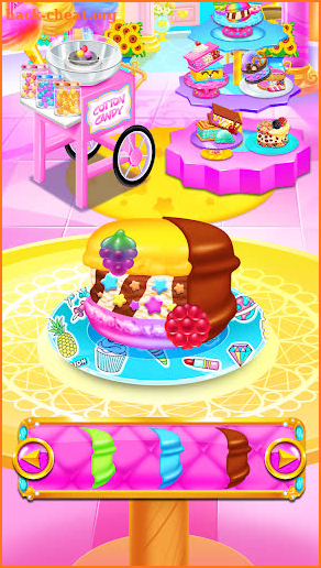 Rainbow Ice Cream Sandwich Maker🌈 Ice Cream Shop screenshot