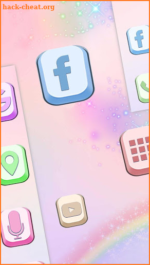Rainbow, Icon Themes, Live Wallpaper screenshot