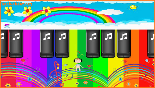 Rainbow Kids Piano screenshot