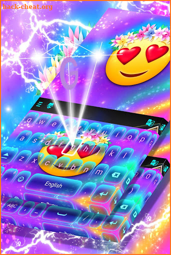 Rainbow Love Emoji Keyboard screenshot