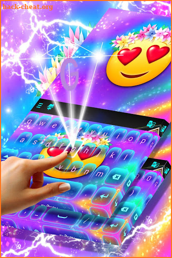 Rainbow Love Emoji Keyboard screenshot