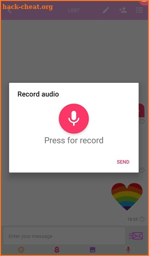 Rainbow Messenger screenshot