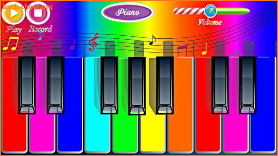 Rainbow Piano screenshot