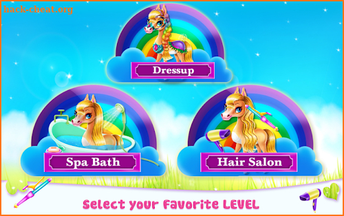Rainbow Pony Beauty Salon screenshot