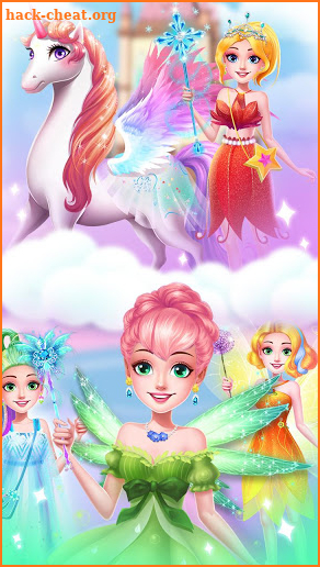 Rainbow Princess & Unicorn Makeup - Fashion Trip screenshot