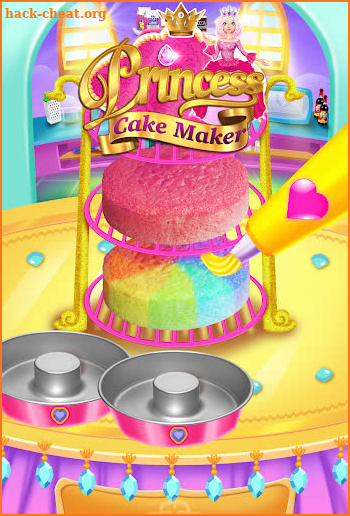 Rainbow Princess Cake Maker - Kids Cooking Games screenshot