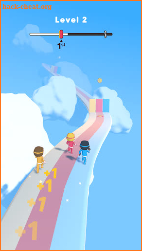 Rainbow Run 3D screenshot