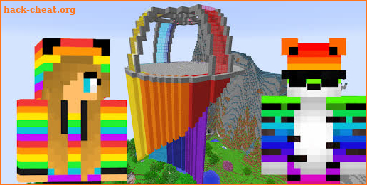 Rainbow Skins for Minecraft screenshot