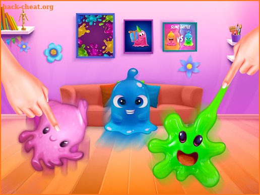 Rainbow Slime Maker DIY Squishy Ball Toy screenshot