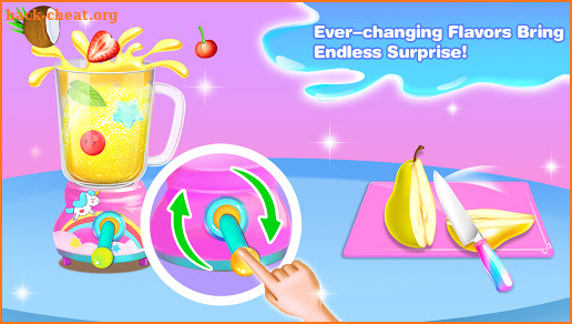 Rainbow Slushy Maker – Ice Smoothie Games screenshot