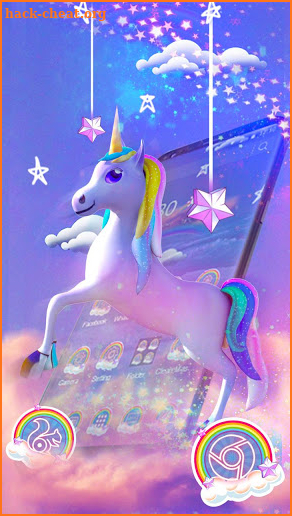 Rainbow unicorn screenshot