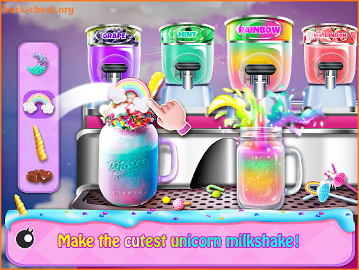Rainbow Unicorn Foods & Desserts: Cooking Games screenshot