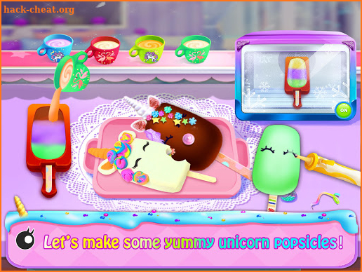 Rainbow Unicorn Foods & Desserts: Cooking Games screenshot