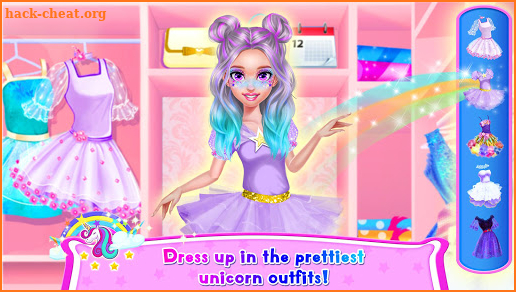 Rainbow Unicorn Hair Salon screenshot
