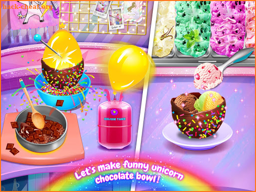 Rainbow Unicorn Poop: Desserts Food Maker screenshot