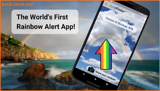 RainbowFinder™🌈 – the rainbow weather alert app screenshot