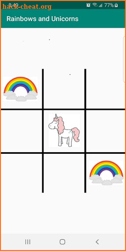 Rainbows and Unicorns screenshot