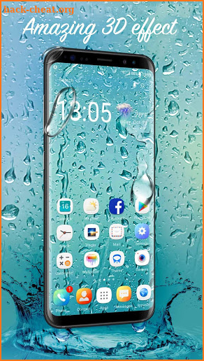 Raindrop Live Wallpaper for Free screenshot