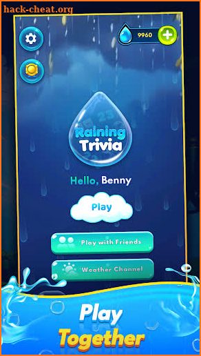 Raining Trivia screenshot