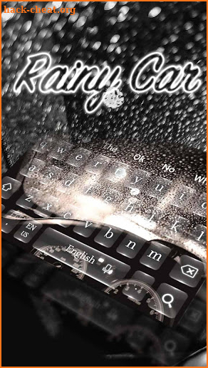 Rainy Car Keyboard screenshot