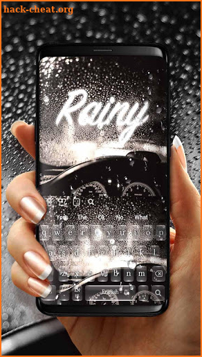 Rainy Car Keyboard screenshot