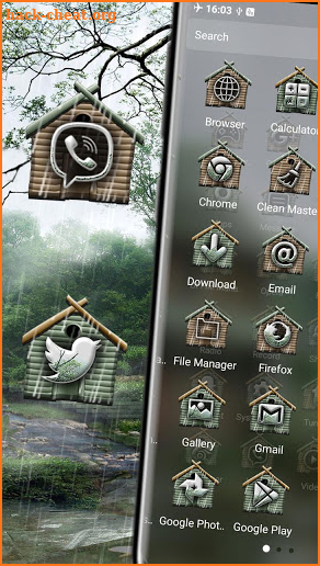 Rainy Cottage Theme screenshot