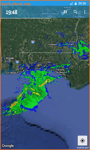 Rainy Days Rain Radar screenshot