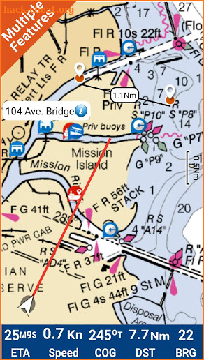 Rainy Lake GPS Map Navigator screenshot